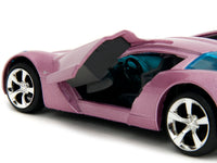 2009 Chevrolet Corvette Stingray Concept Pink Metallic with Blue Tinted Windows "Pink Slips" Series 1/32 Diecast Model Car by Jada image 3