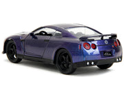 2009 Nissan GT-R (R35) Purple Metallic "Pink Slips" Series 1/32 Diecast Model Car by Jada image 2