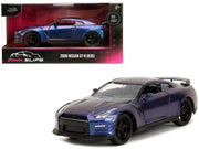 2009 Nissan GT-R (R35) Purple Metallic "Pink Slips" Series 1/32 Diecast Model Car by Jada image 3