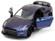 2009 Nissan GT-R (R35) Purple Metallic "Pink Slips" Series 1/32 Diecast Model Car by Jada image 5