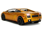 Lamborghini Gallardo Gold Metallic "Fast X" (2023) Movie "Fast & Furious" Series 1/24 Diecast Model Car by Jada image 2