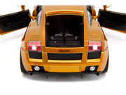 Lamborghini Gallardo Gold Metallic "Fast X" (2023) Movie "Fast & Furious" Series 1/24 Diecast Model Car by Jada image 3