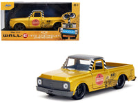 Jada WALL-E 1972 Chevrolet Cheyenne pickup gold gray 1:32 34925, product image 5