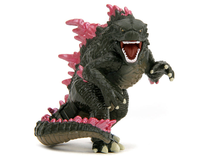 Set of 4 Diecast Figures "Godzilla x Kong: The New Empire" (2024) Movie "Metalfigs" Series Diecast Models by Jada image 2