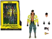 Jada David Martinez Cyberpunk Edgerunners action figure yellow jacket accessories 35004, view 2