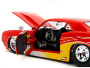 1969 Chevrolet Camaro Red with Graphics "BigTime Muscle" Series 1/24 Diecast Model Car by Jada image 2