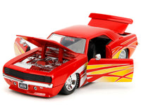 1969 Chevrolet Camaro Red with Graphics "BigTime Muscle" Series 1/24 Diecast Model Car by Jada image 3