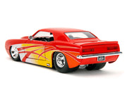 1969 Chevrolet Camaro Red with Graphics "BigTime Muscle" Series 1/24 Diecast Model Car by Jada image 5