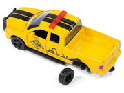 Ram 1500 Pickup Truck Yellow with Compressor Trailer and Worker Figure with Accessories Set 1/50 Diecast Models by Siku image 4