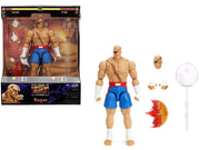 Sagat 7.5" Moveable Figure with Accessories and Alternate Head and Hands "Ultra Street Fighter II: The Final Challengers" (2017) Video Game Model by Jada image 2