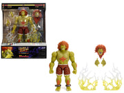 Blanka 7.5" Moveable Figure with Accessories and Alternate Head and Hands "Ultra Street Fighter II: The Final Challengers" (2017) Video Game Model by Jada image 3