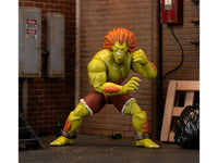 Blanka 7.5" Moveable Figure with Accessories and Alternate Head and Hands "Ultra Street Fighter II: The Final Challengers" (2017) Video Game Model by Jada image 4