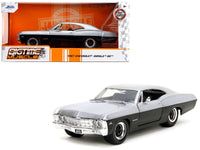 1967 Chevrolet Impala SS Silver Metallic and Black "Bigtime Muscle" Series 1/24 Diecast Model Car by Jada image 4