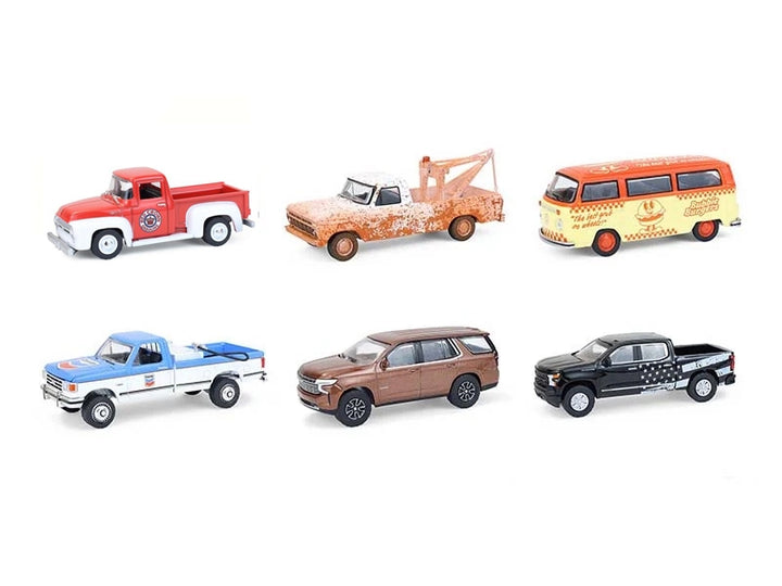 "Blue Collar Collection" Series 14 Set of 6 pieces 1/64 Diecast Model Cars by Greenlight image 2