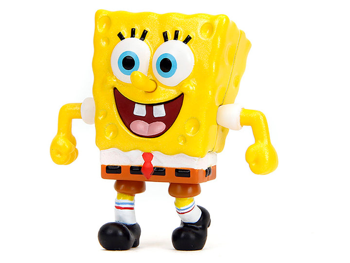 Set of 4 Diecast Figures "SpongeBob SquarePants" (1999-Current) TV Series "Metalfigs" Series Diecast Models by Jada image 2