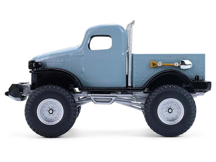1941 Military Half Ton 4x4 Truck Slate Blue "All Terrain" Series 17 1/64 Diecast Model Car by Greenlight image 2