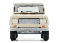1967 International Scout 800 Sportop Cream with Brown Stripes and White Top "All Terrain" Series 17 1/64 Diecast Model Car by Greenlight image 5