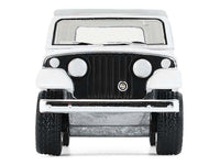 1971 Jeep Jeepster Commando White with Black Stripes "All Terrain" Series 17 1/64 Diecast Model Car by Greenlight image 5