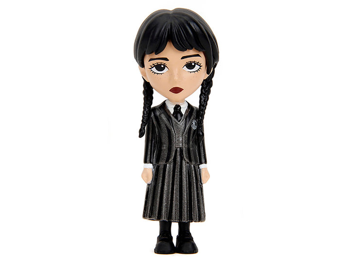 Set of 4 Diecast Figures "Wednesday" (2022-Current) TV Series "Metalfigs" Series Diecast Models by Jada image 2