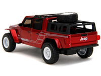 2020 Jeep Gladiator Pickup Truck Candy Red "Pink Slips" Series 1/32 Diecast Model Car by Jada image 3