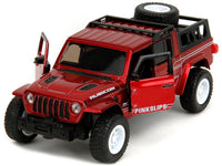 2020 Jeep Gladiator Pickup Truck Candy Red "Pink Slips" Series 1/32 Diecast Model Car by Jada image 4
