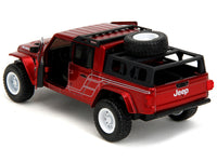 2020 Jeep Gladiator Pickup Truck Candy Red "Pink Slips" Series 1/32 Diecast Model Car by Jada image 5