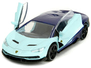 Lamborghini Centenario Light Blue and Purple "Pink Slips" Series 1/32 Diecast Model Car by Jada image 5