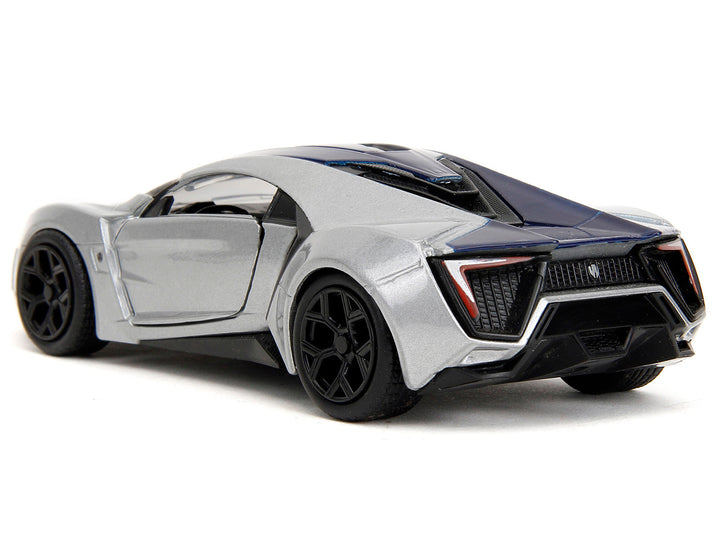 Lykan Hypersport Silver Metallic and Purple "Pink Slips" Series 1/32 Diecast Model Car by Jada image 2