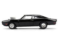 Dom's 1970 Dodge Charger R/T Black "F9" (2021) Movie "Fast & Furious" Series 1/24 Diecast Model Car by Jada