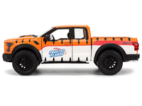 2017 Ford F-150 Raptor Pickup Truck "Frosted Flakes" Orange with Graphics and Tony the Tiger Diecast Figure "Hollywood Rides" Series 1/24 Diecast Model Car by Jada
