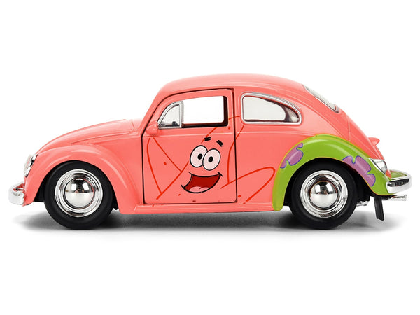Jada 1959 Volkswagen Beetle pink Patrick Star SpongeBob SquarePants 1:32 35479, view 1