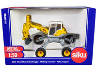 Menzi Muck M545 Walking Excavator Yellow with White Top 1/50 Diecast Model by Siku image 3