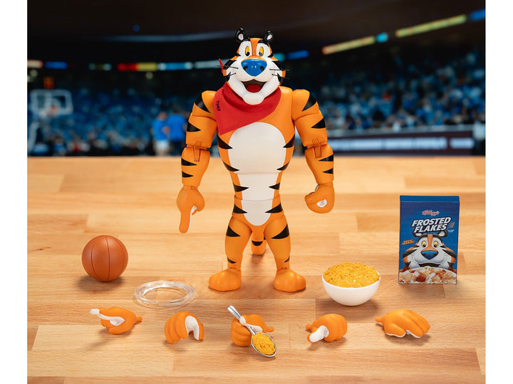 Tony the Tiger 6.75" Moveable Figure with Alternate Hands and Accessories "Kellogg's Frosted Flakes" Model by Jada image 2