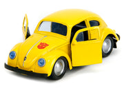 Volkswagen Beetle "Bumblebee" Yellow "Transformers" "Hollywood Rides" Series 1/32 Diecast Model Car by Jada image 2