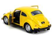 Volkswagen Beetle "Bumblebee" Yellow "Transformers" "Hollywood Rides" Series 1/32 Diecast Model Car by Jada image 5