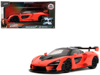 Red and black McLaren Senna, Fast X, 1:32, car and manufacturer box — Jada 35614