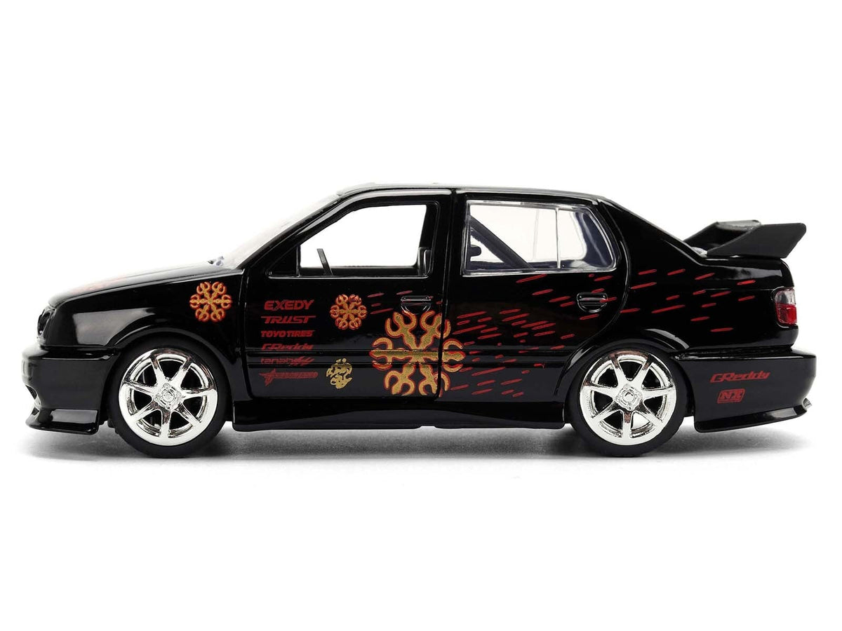 Jada Volkswagen Jetta black orange Fast and Furious Remix 1:32 35628, product image 1
