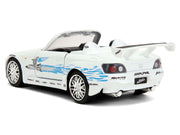 2001 Honda S2000 Convertible White with Graphics "Fast & Furious Remix - 25th Anniversary" Series 1/32 Diecast Model Car by Jada image 5