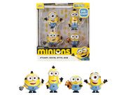 Set of 4 Diecast Figures "Minions" (2015) Movie "Metalfigs" Series Diecast Models by Jada image 5