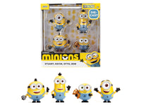 Set of 4 Diecast Figures "Minions" (2015) Movie "Metalfigs" Series Diecast Models by Jada image 5