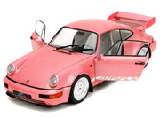 Porsche 911 Carrera RS (964) Pink Metallic with White Stripes "Pink Slips" Series 1/18 Diecast Model Car by Jada image 2