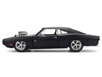 Jada 1970 Dodge Charger RT matte black Fast and Furious 1:24 35729, product image 1