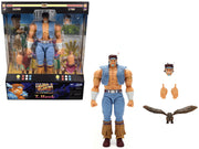T. Hawk 7.5" Moveable Figure with Accessories and Alternate Head and Hands "Ultra Street Fighter II: The Final Challengers" (2017) Video Game Model by Jada