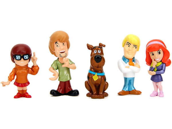 Jada Scooby-Doo Metalfigs Scooby Shaggy Fred Velma Daphne five-figure set 35877, product image 1