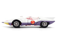 Mach 5 White with Red Stripes and Interior "Speed Racer" (1967) TV Series "Anime Hollywood Rides" Series 1/32 Diecast Model Car by Jada image 3