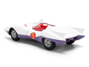 Mach 5 White with Red Stripes and Interior "Speed Racer" (1967) TV Series "Anime Hollywood Rides" Series 1/32 Diecast Model Car by Jada image 5