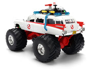 1959 Cadillac Ambulance Ecto-1 "Ghostbusters" (1984) Movie Monster Truck Version "Hollywood Rides" Series 1/24 Diecast Model Car by Jada image 4