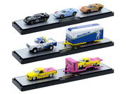 Auto Haulers Set of 3 Trucks Release 98 Limited Edition to 9400 pieces Worldwide 1/64 Diecast Model by M2 Machines image 2