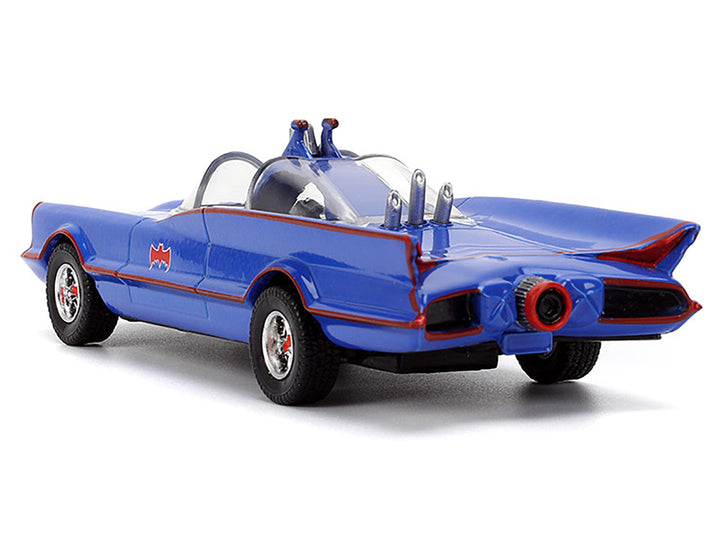 1966 Batmobile Blue "Batman" (1966-1968) Classic TV Series "Hollywood Rides" Series 1/32 Diecast Model Car by Jada image 2