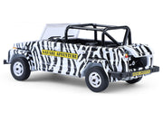 1974 Volkswagen Thing (Type 181) "Safari Adventure" Black and White Zebra Stripes "Club Vee-Dub" Series 21 1/64 Diecast Model Car by Greenlight image 3